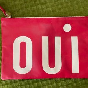 Clare V flat clutch NWT